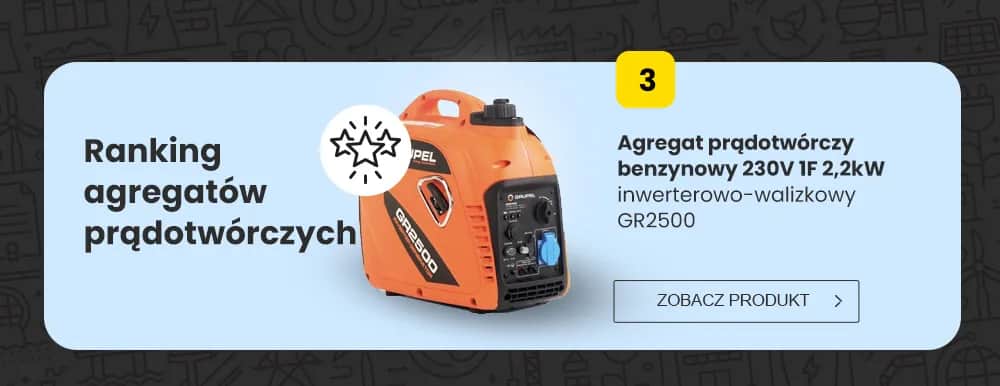 Ranking agregatów prądotwórczych inwertorowych - uniknij złego wyboru