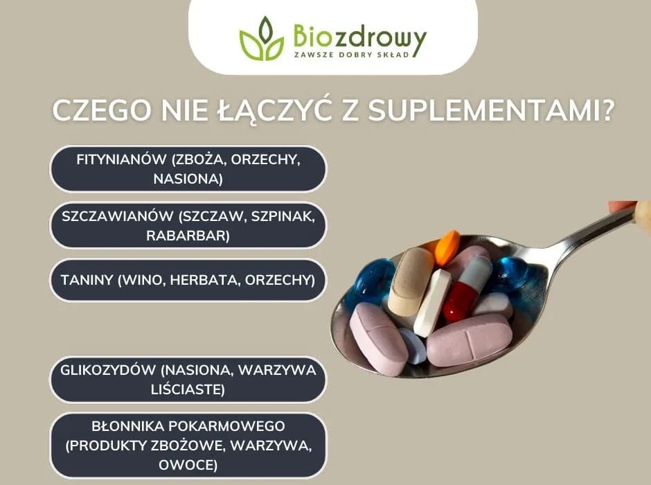 Jakich suplementów nie łączyć, aby uniknąć niebezpiecznych interakcji?