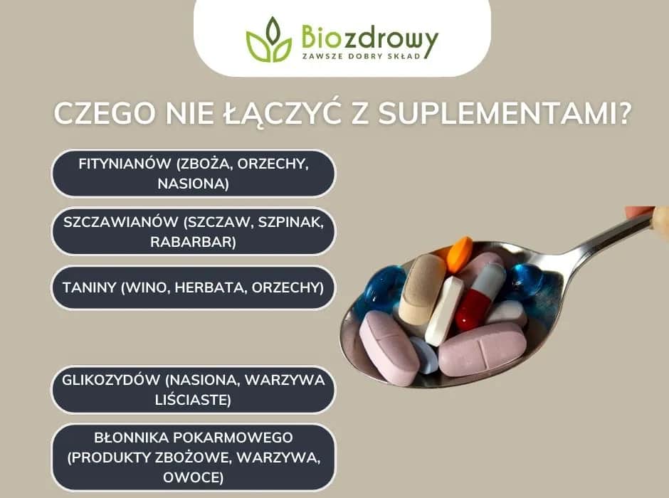 Jakich suplementów nie łączyć, aby uniknąć niebezpiecznych interakcji?