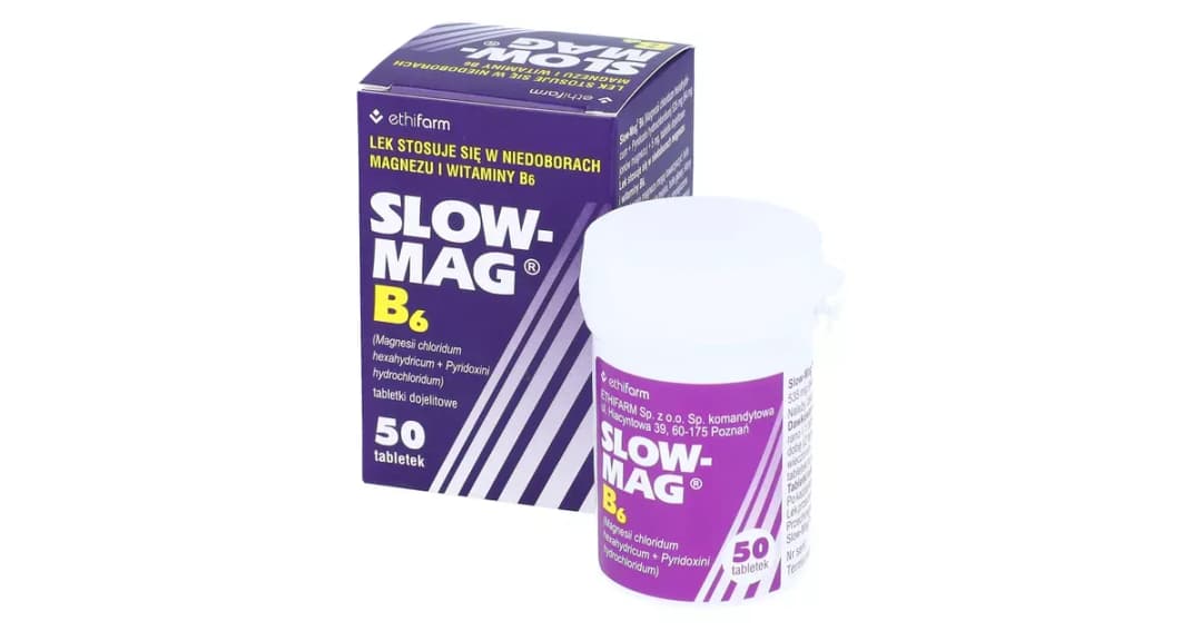 Slow-Mag B6: lek czy suplement? Sprawdź, co musisz wiedzieć